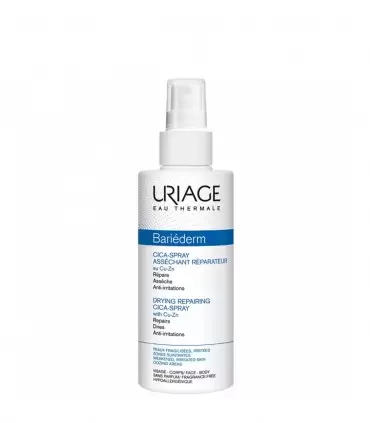 URIAGE BARIÉDERM CICA-SPRAY SPRAY ASSÉCHANT REPARATEUR AU CU-ZN 100ML