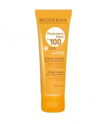 BIODERMA PHOTODERM MAX SPF 100+ 40ML CRÈME SOLAIRE TEINTÉE