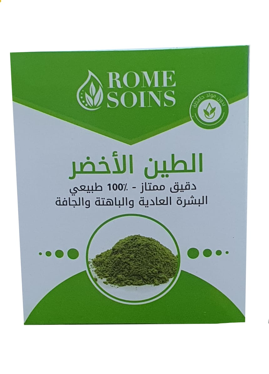 ROMESOINS ARGILE VERTE POUDRE PEAUX GRASSES 100G