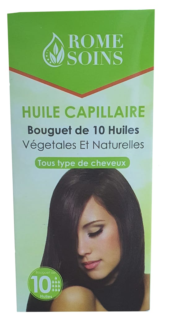 ROMESOINS HUILE CAPILLAIRE 10 HUILES 125ML