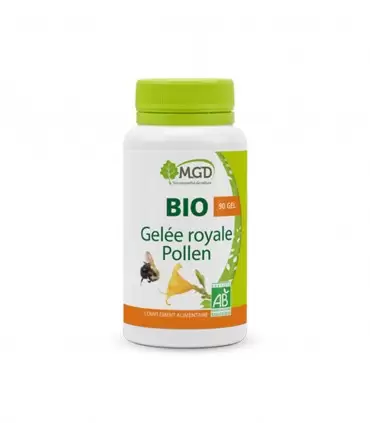 MGD NATURE BIO GELÉE ROYALE POLLEN 90 GÉLULES