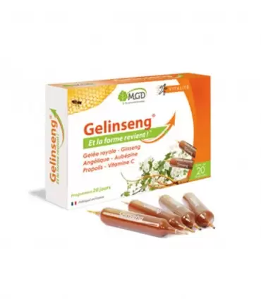 MGD NATURE GELINSENG 20 AMPOULES