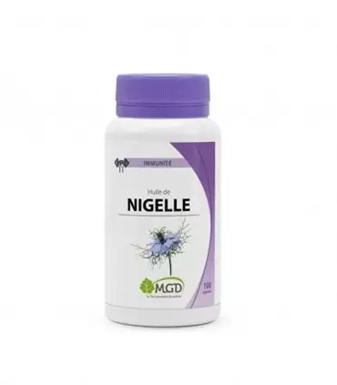 MGD NATURE HUILE DE NIGELLE 100 CAPSULES