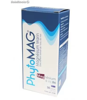 PHYTOMAG MAGNÉSIUM MARIN & VIT B6 30 GÉLULES