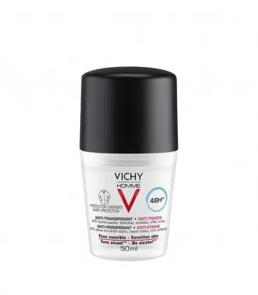 VICHY HOMME DEODORANT 48H ANTI TRANSPIRANT ANTI-TRACES