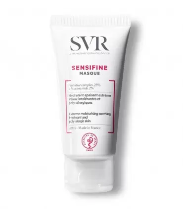 SVR SENSIFINE MASQUE 50 ML PEAUX INTOLÉRANTE ET POLY-ALLERGIQUES