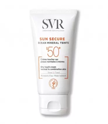 SVR SUN SECURE ECRAN MINÉRAL TEINTÉ SPF50+ TOUCHER SEC PEAUX NORMALES À MIXTES