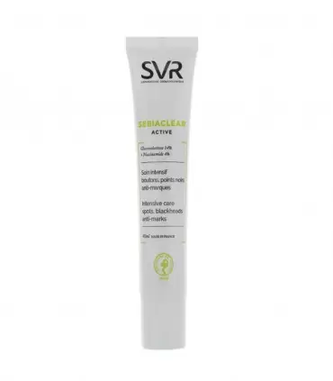 SVR SEBIACLEAR ACTIVE SOIN INTENSIF PEAUX A TENDANCE ACNEIQUE 40 ML