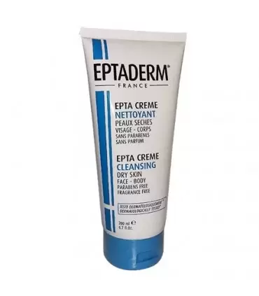 EPTADERM EPTA CRÈME NETTOYANTE PEAUX SÈCHES 200 ML