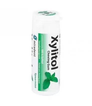 MIRADENT XYLITOL CHEWING GUM MENTHE VERTE