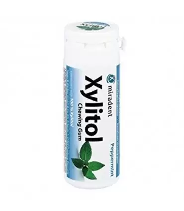 MIRADENT XYLITOL CHEWING GUM MENTHE POIVRÉ