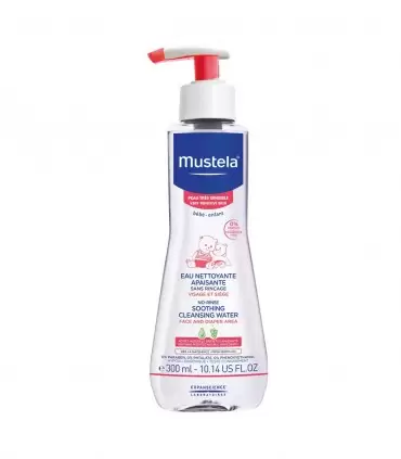 MUSTELA EAU NETTOYANTE APAISANTE SANS RINÇAGE 300ML