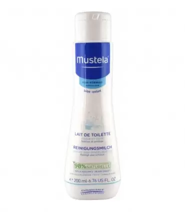 MUSTELA LAIT DE TOILETTE 200ML